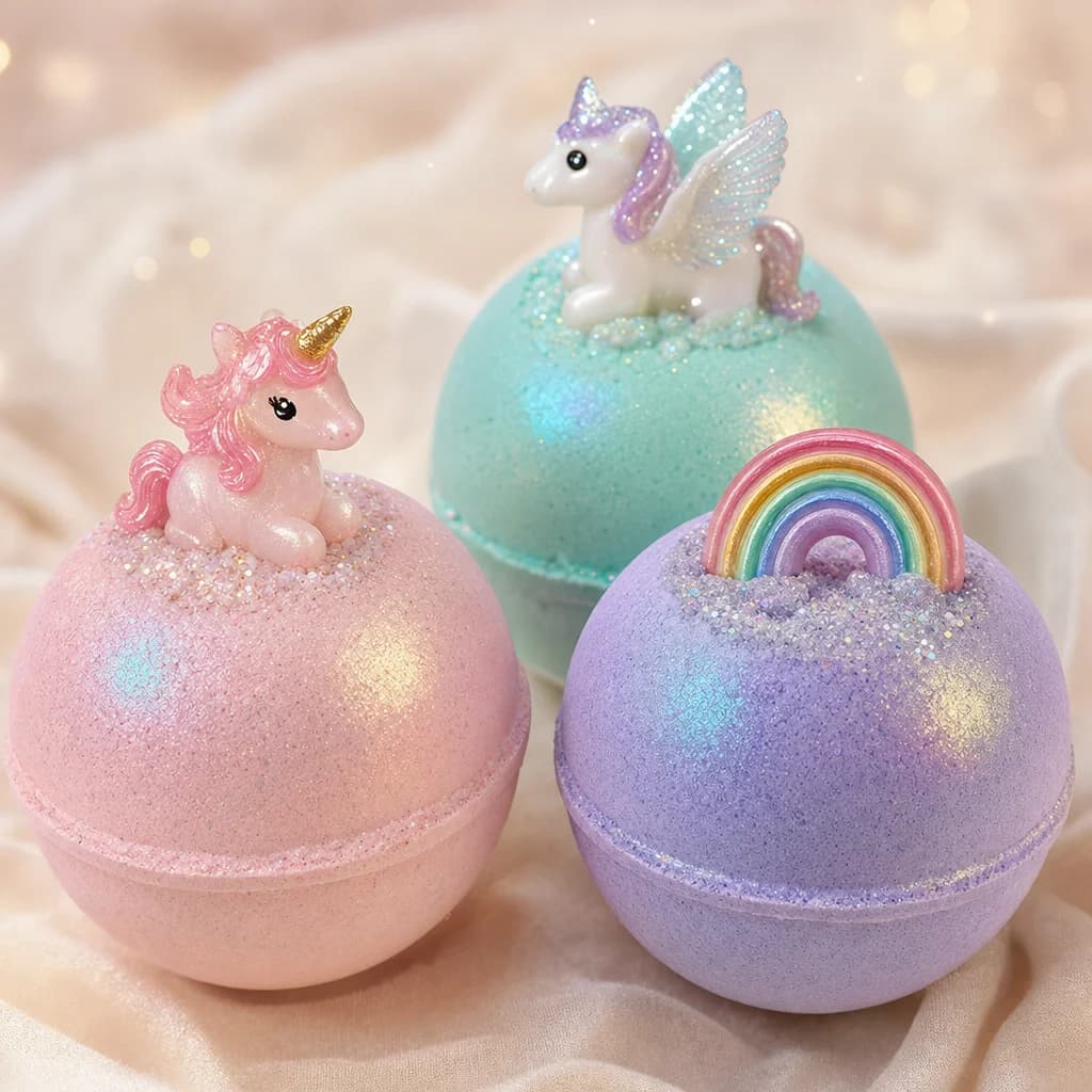 Plouf Unicorn Dream series infographic